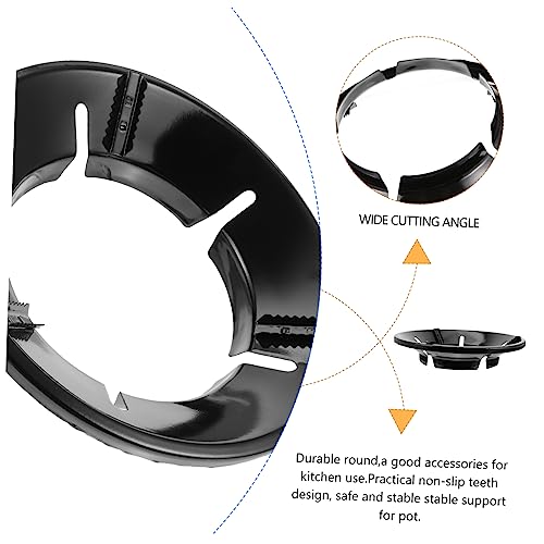 Toddmomy Energy-Saving Gas Stove Cover Windproof Fire Gathering Hood Kitchen Protector for Cooking Five-Opening Design Efficient Heat Retention and Gas Saving