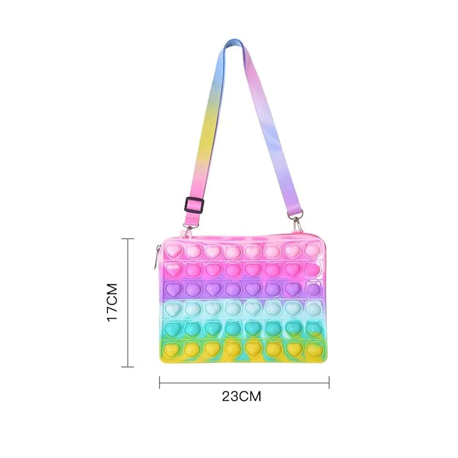 Amazon | 肩掛けバッグ プッシュポップ バブル バッグ