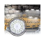 [Fácil instalación ] - UFO LED Lámpara Alta Bahía viene con una cadena de 30CM para colgar fácilmente y una instalación rápida.