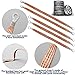 CANIPHA Engine Ground Strap Automotive, Professional Vehicle Grounding Straps, 3 Pcs 10/'' x 1/2/'' & 2 13/'' x Cable Kit, Wire for Most Cars, Ring Terminals, MA0427, brown