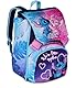 Seven Lilo & Stitch Doppel-Rucksack mit ausziehbarem Fach, lila, Maxi Fassungsvermögen, vorgeformte Rückenlehne, Mädchen, Grundschule, Lila, Taglia unica, Casual