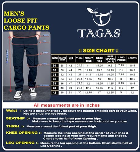 Image of TAGAS Men's Cargo Pant || Trousers Casual Pant|| Trackpant for Mans ||(MC-12)