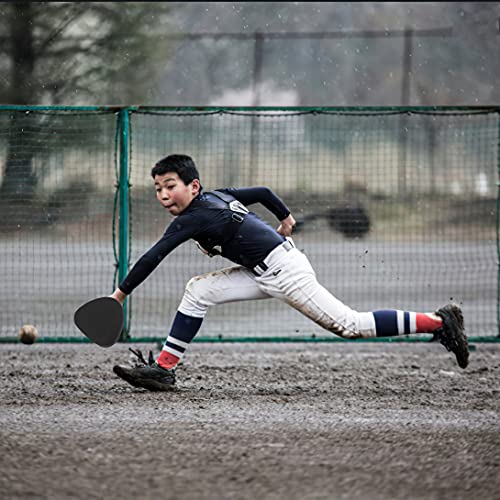 Hikeen 2 Packs Baseball Training Gloves Infield Training Gloves Pancake Glove Softhands Baseball Fielding Training Flat Glove Two-Hands #TOP4