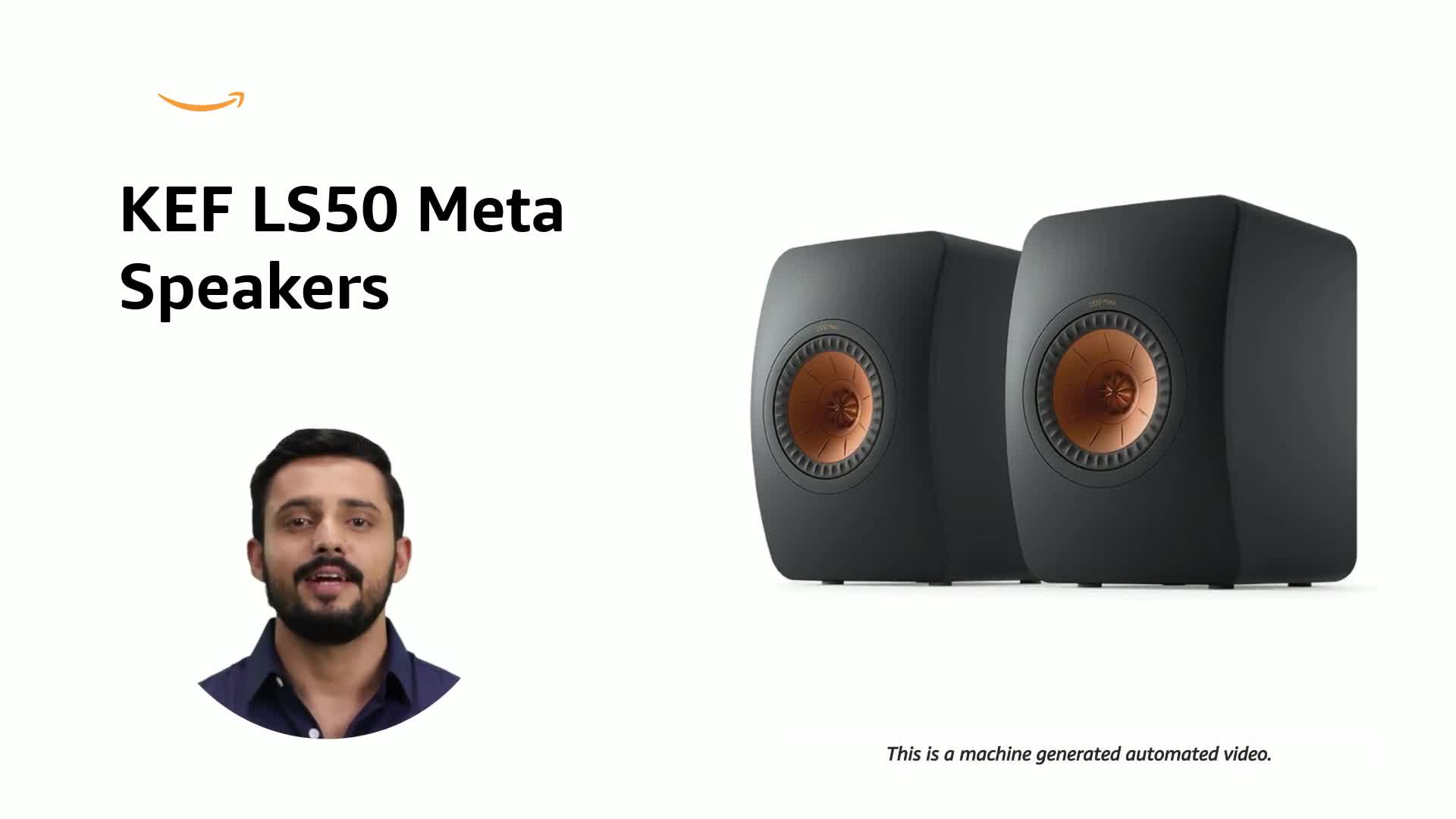 KEF LS50 Bluetooth Bookshelf Meta (Pair, Carbon Black) : Amazon.in