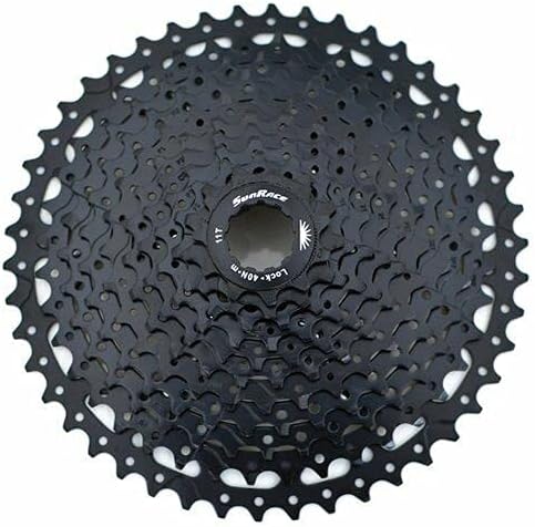 SunRace CSMS8 Wide Ratio Cassette 11-46T, 11 Speed, Black, XTE1381-N