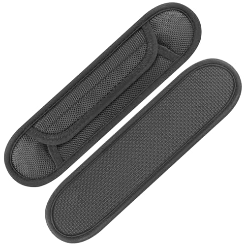 FIEIL 2 Pack Breathable Universal Shoulder Pad, Silica Gel Backpack Strap Pads, for Shoulder Bags, Guitar Strap, Detachable Shoulder Strap Pad Pads Help Relieve Shoulder Pain(Anti-Slip Texture)