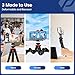 Fotopro Flexible Tripod with Remote for Phone, Waterproof and Anti-Crack Phone Tripod Stand Portable Travel Tripods for Live Streaming Vlogging Video