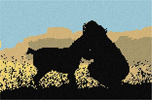 Pepita Needlepoint kit: Dog Owner, 12