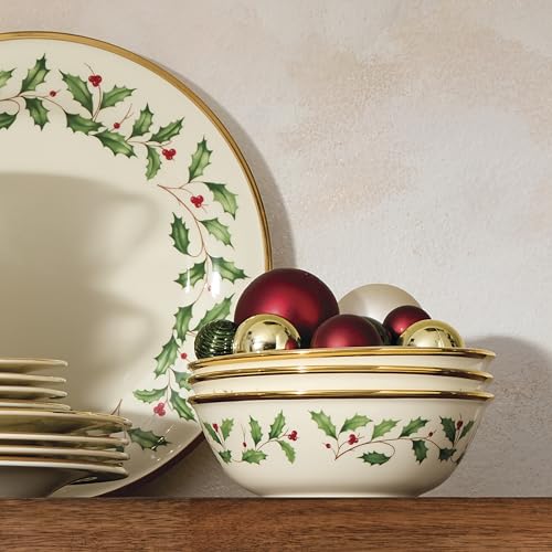 Image of Lenox 899203 Holiday 18-Piece Dinnerware Set, Service for 6
