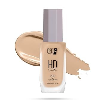 HD Foundation | Full Coverage | Matte Foundation | Lightweight Formula | Long Lasting | 40ml (05)