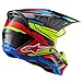 Automotive Alpinestars 8306123-1533-L: S-M5 Action 2 Helmet Blk/YLW Fluo/BRT Rd Glossy Lg