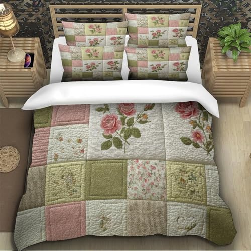 Housse de couette 140x200cm confortable et résistante avec fermeture éclair