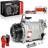 A-Premium Air Conditioner AC Compressor with Clutch Compatible with Chevrolet Malibu 2017-2022, Blazer 2019-2021 & GMC Acadia 2017-2021 & Buick Regal Sportback/Regal TourX 18-20 & Cadillac XT4 19-21