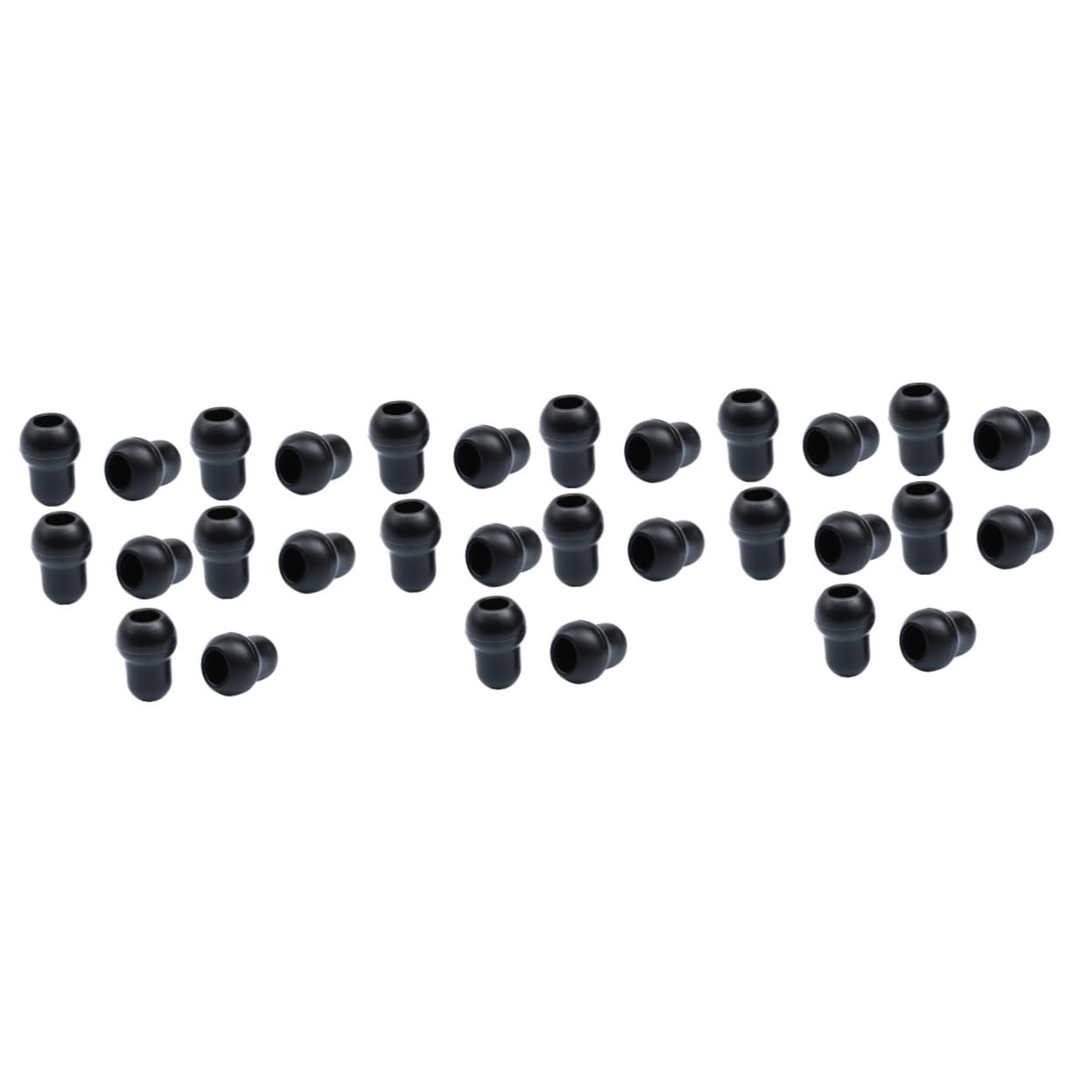 Uonlytech30 Pieces Ear Tips Replacement Earplugs Litman Headphones Earbuds Noise Canceling Ear Plugs Ear Tips for Snap Tight Soft- Accessory Set Gourd Shape