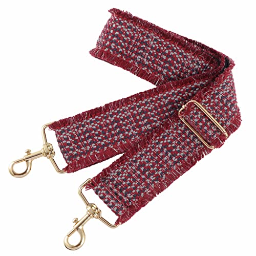 Bandoulière de rechange réglable en toile pour sac à main et look urbain chic