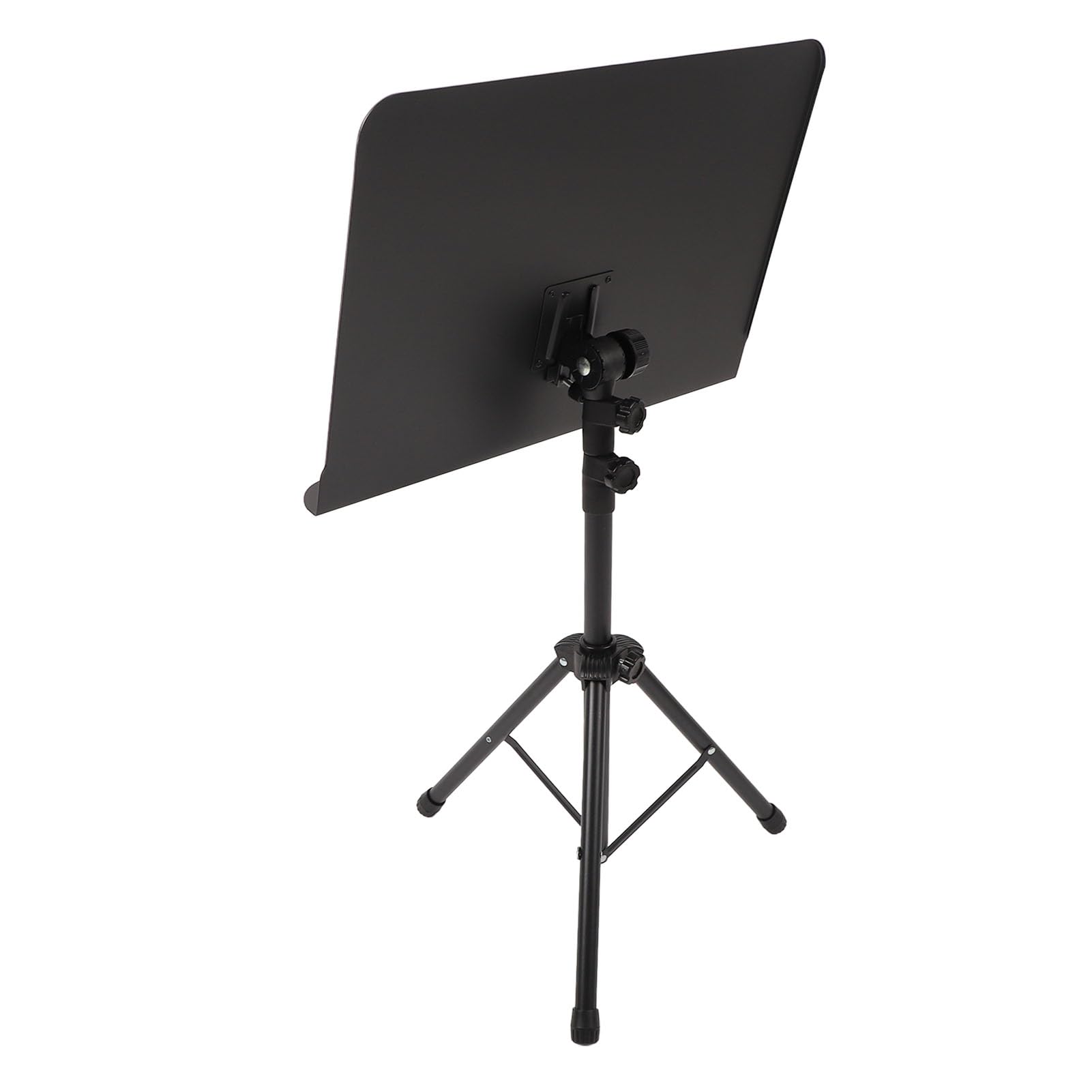 Leggio per Spartiti Leggio Pieghevole Portatile Regolabile per Musicisti Direttori D'orchestra ABS Metallo (Nera)