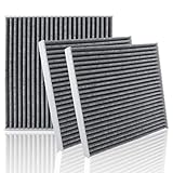 CARBBIA 3PCS CF10134 CP134 Cabin Air Filters Replacement Compatible with Accord 2003-2021
