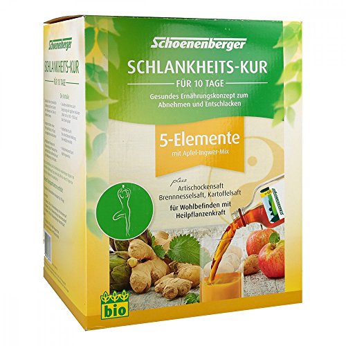 Preisvergleich Produktbild SCHLANKHEITSKUR 5 Elemente Schoenenberger 1 P