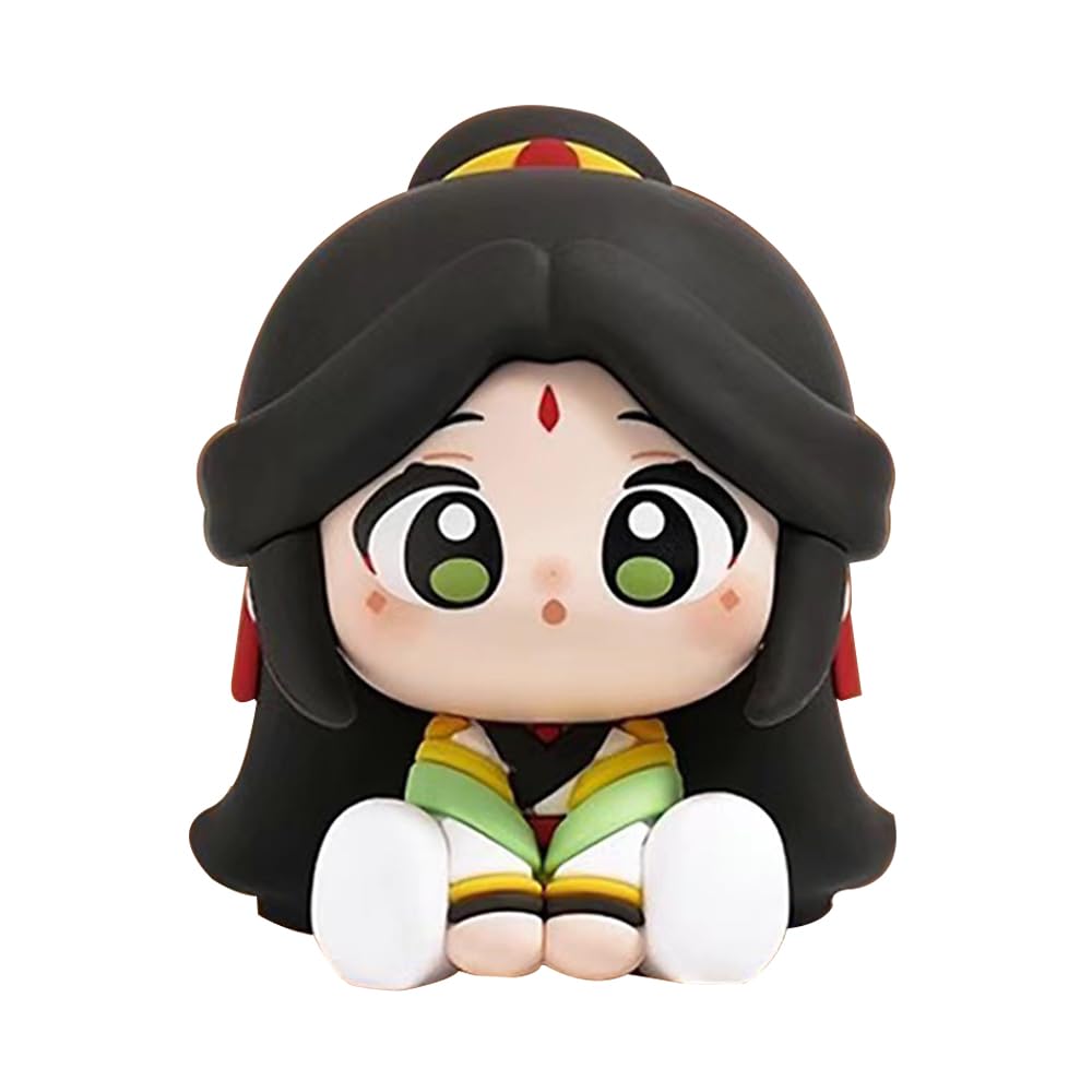Jilijia Hua Cheng Xie Lian Figure Anime Heaven Official's Blessing Figurine Statue 8CM Collectible Model Handmade Desktop Ornament