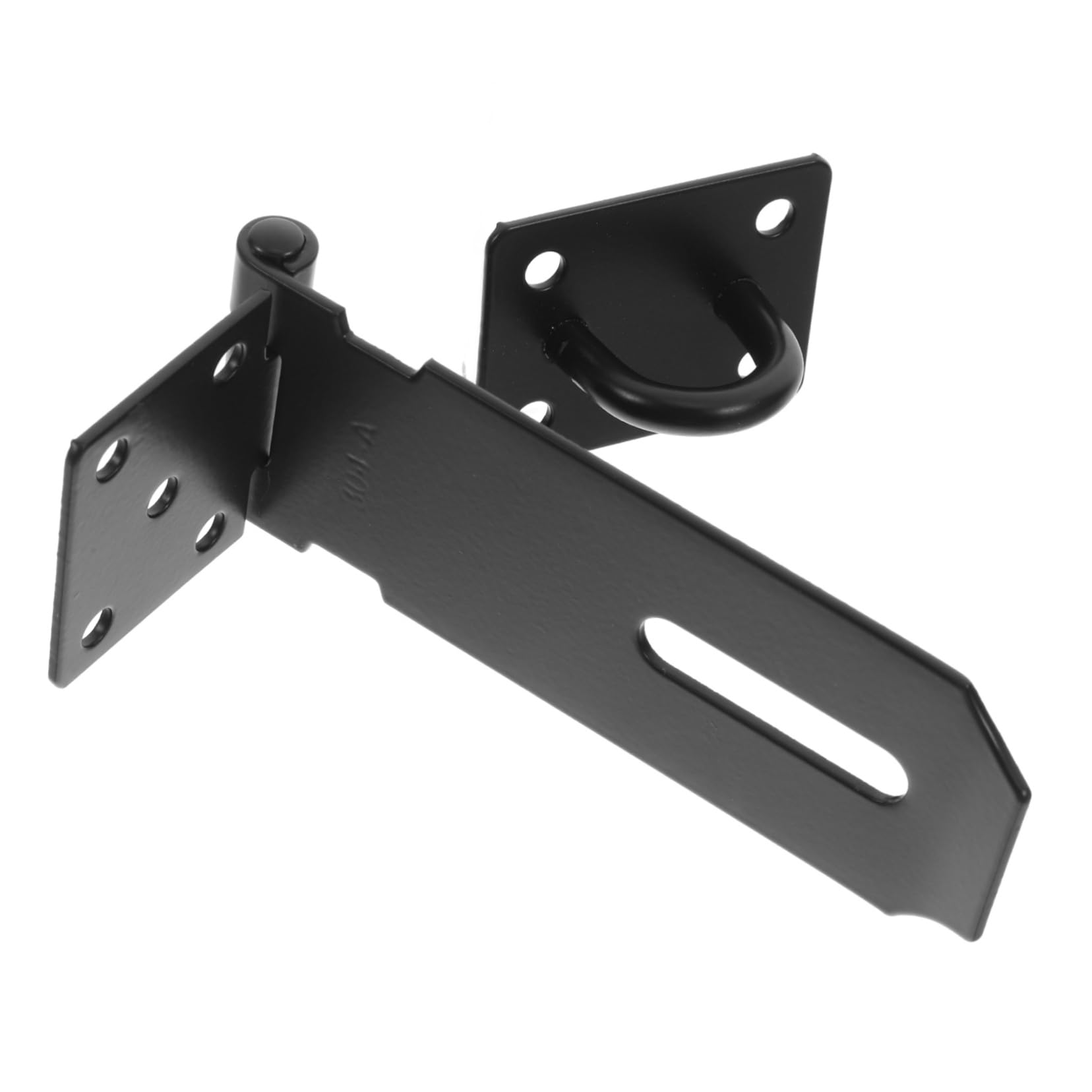 Balacoo Stainless Steel Door Lock Heavy Duty Locking Hasp Easy Install Latch for Barn Doors Garden Gates Cabinets