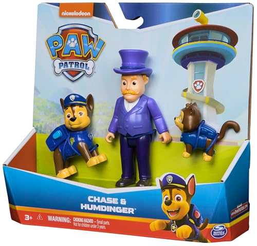 Miniatura 8 de Paw Patrol Patrulla Canina - Pack Figura Chase, Cat Chase Y Humdinger - Patrulla Canina Juguetes - Regalo Niño 3 Años - 6070746 - Juguetes Niños 3 Años