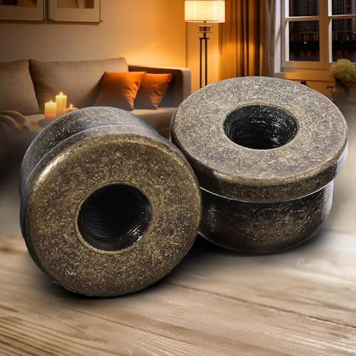 Image of Trinkrittey 4 Pcs Solid Lamp Finials Caps Tapped of Tops Bronze Solid Lamp Finials Caps Lamp Shade Screw Cap Knob Lamp Accessories for Lamp Shade Holder Lamp Harp Tops, 583753 1 IsjQVVbEU