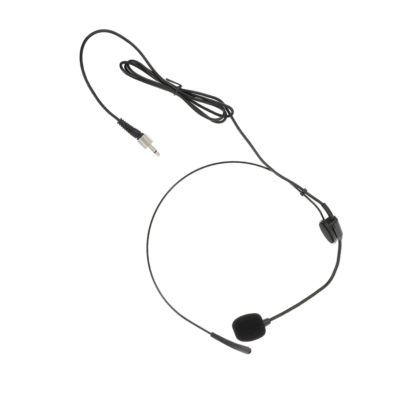 Yardwe Adjustable Over Ear Microphone Headset Condenser for Voice Amplifier 3.5mm Jack