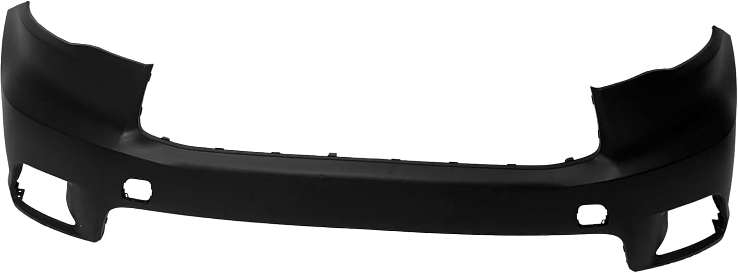 FitParts Compatible with Front Bumper Covers Kit 2014 2015 2016 Toyota Highlander Hybrid LE Plus XLE W/Fog Light Holes TO1014102 TO1015110, 521190E925 521290E010