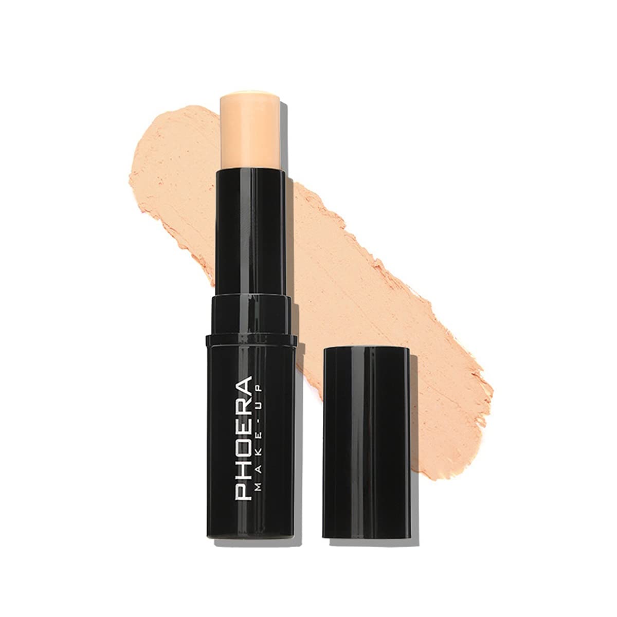 Concealer Stick Highlighter Pen Contour Stick, Concealer Full Coverage, Waterproof Concealer Creamy Stick Contour Makeup for Eyes and Dark Circles (201#Porcelain, 7g)