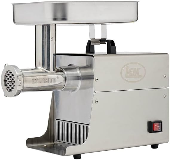 LEM Big Bite Meat Grinder #8 & Big Bite Juicer Attachment