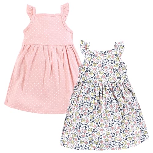 Image of Hudson Baby Girl's Cotton Dresses