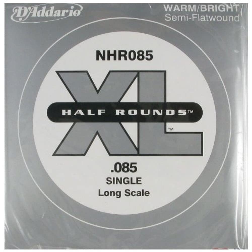 D'addario Single Bass Half Rnd 085 Long Shaft D'Addario 45-130 5-String ...