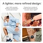 Google Pixel Watch 2 (Previous Model) with the Best of Fitbit - Heart Rate Tracking, Stress Management, Safety Features - Android Smartwatch - Champagne Gold Aluminum Case - Hazel Active Band - LTE - Image 3
