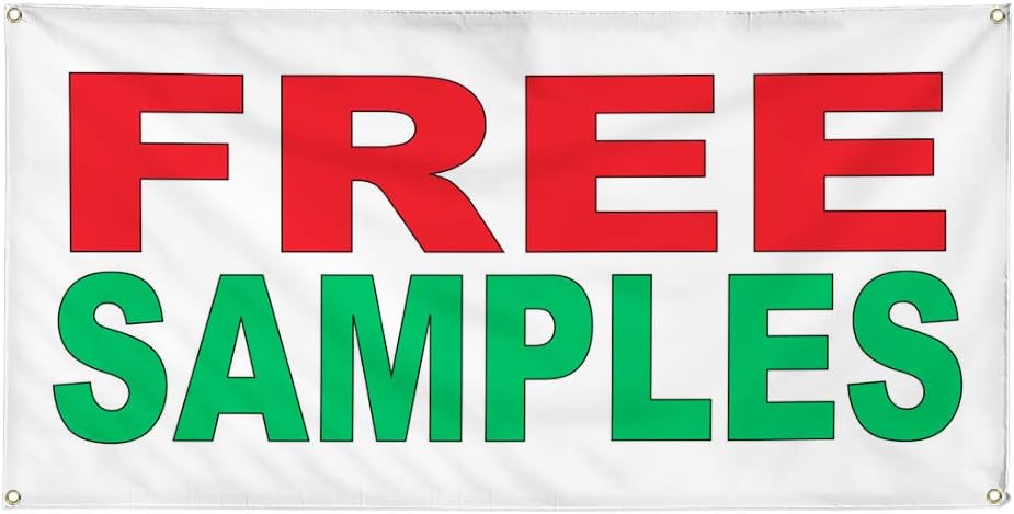 Vinyl Banner Multiple Sizes Free Samples Red Green Business Outdoor Weatherproof Industrial Yard Signs 4 Grommets 24x36Inches