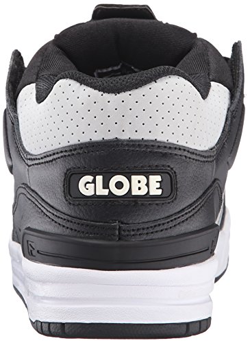 Image of Globe Mens Fusion Skate Shoes, Black /Grey /White, 14 M US