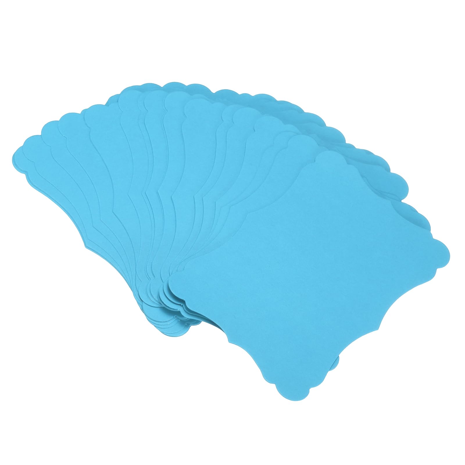 sourcing map 60Pcs Blank Kraft Cards Cardstock, 17.5 x 12.5cm Thick Colored Cardstock Paper Deep Blue Index Cards for DIY Gift Greeting Cards Menus Wedding Invitations