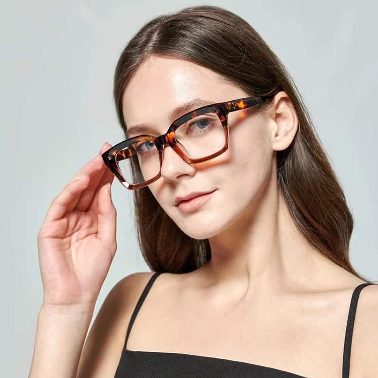 Miniatura 4 de Paquete de 3 lentes de lectura multifocales progresivos para mujeres y hombres, estilo Oprah, bloqueo de luz azul, lectores Spring Hinger 2.75