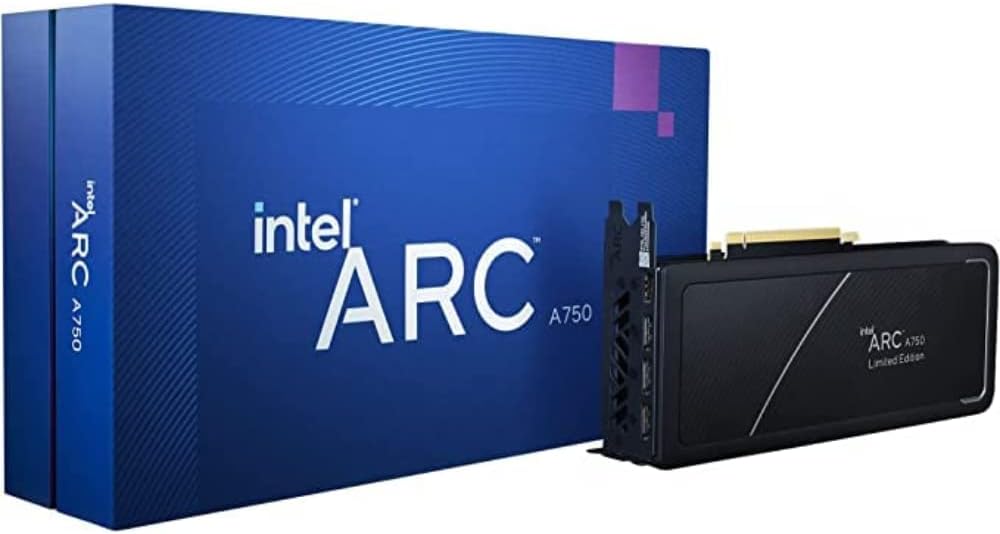 Intelยฎ Arcโข A750 8GB PCI Express 4.0 Graphics Card