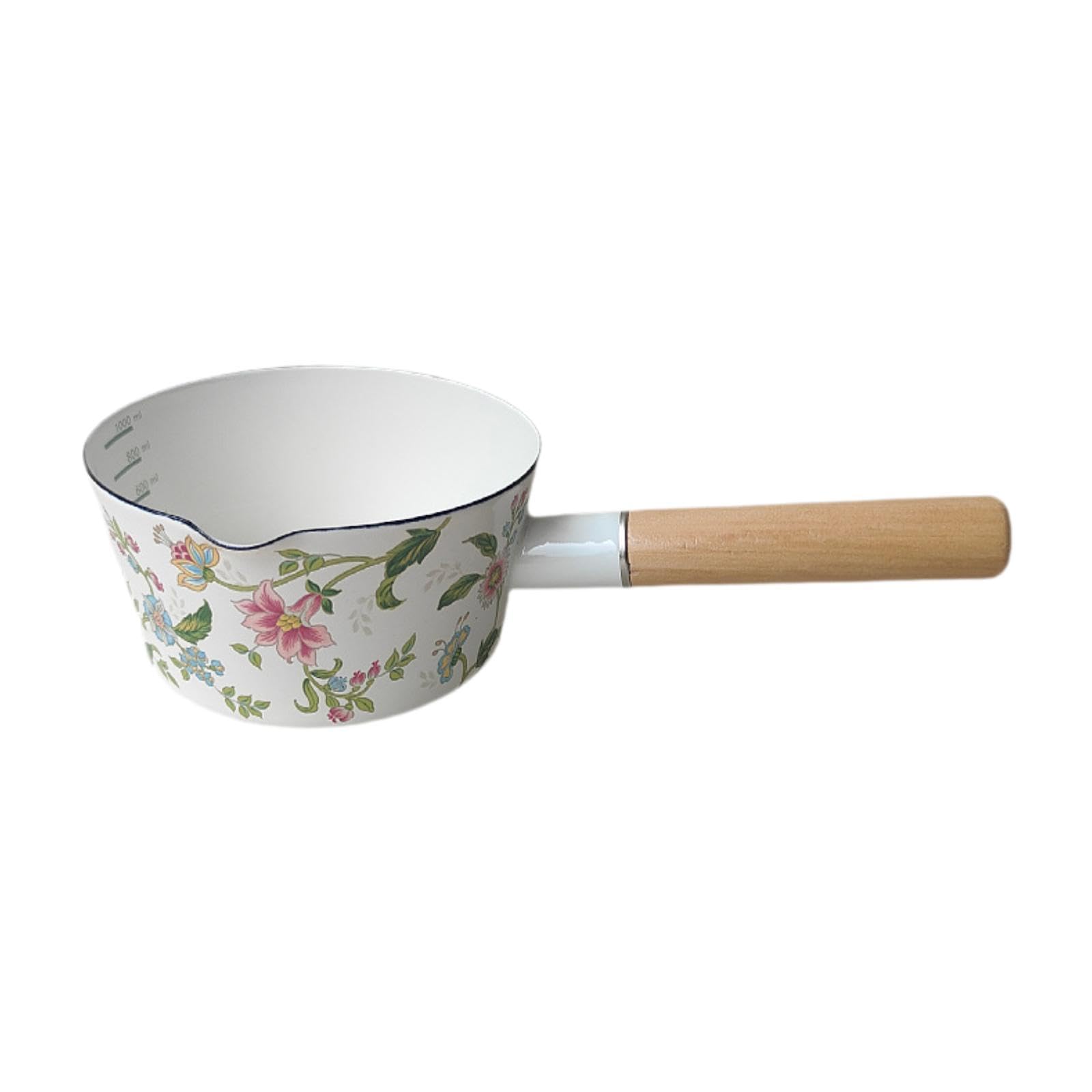 Casserole à sauce avec versement précis et mesure intégrée pour ne plus rien salir