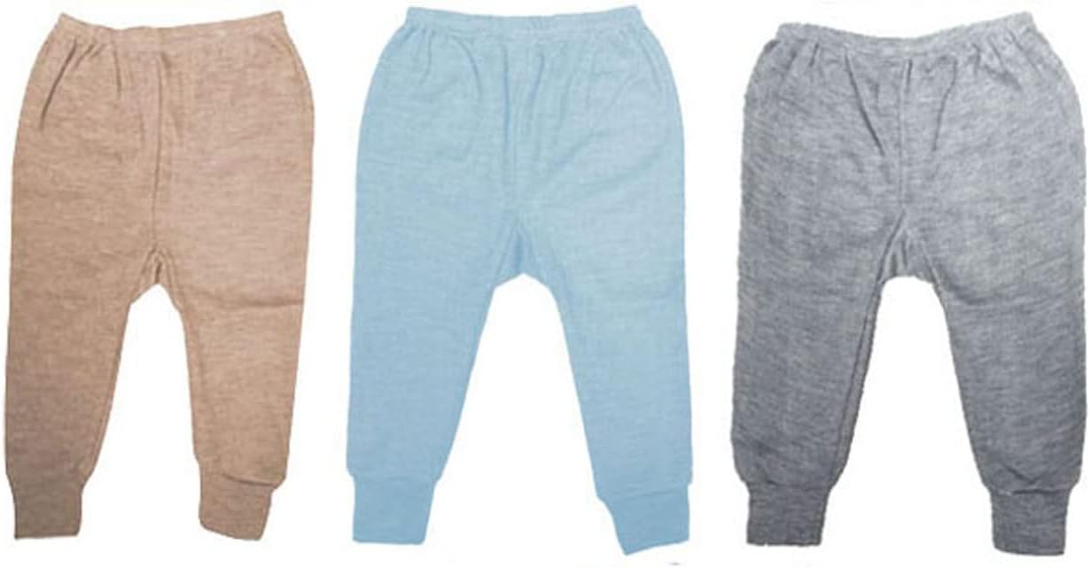 TohuBohu Baby/Kids Thermal Lower, Innerwear Winter Wear Thermal Full Pants for Kids Bottoms Warmer Daily Inner Wear Woolen, Insider Kids Thermal/Winter Wear/Warmer for Girls and Boys.