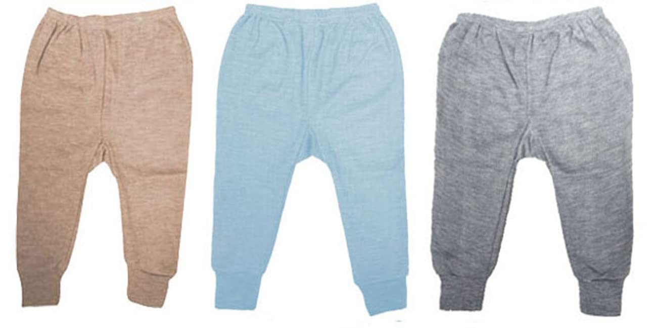 TohuBohu Baby/Kids Thermal Lower, Innerwear Winter Wear Thermal Full Pants for Kids Bottoms Warmer Daily Inner Wear Woolen, Insider Kids Thermal/Winter Wear/Warmer for Girls and Boys.