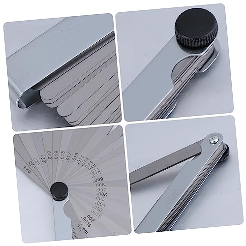 Calibrador de espesores LIFKOME de acero inoxidable miniatura 5