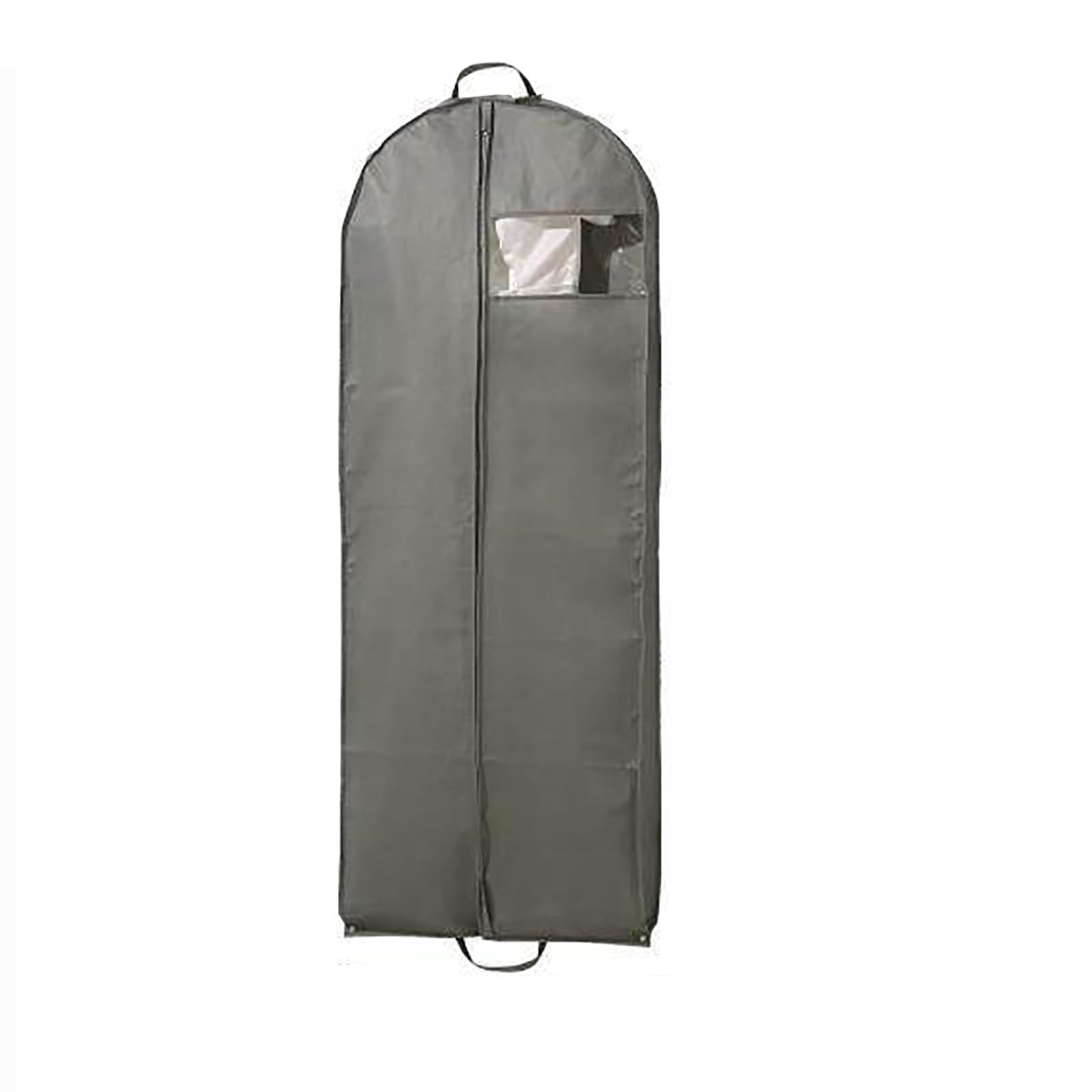 Suit Bags for Closet Storage, Foldable Suit Cover Bags, Clothes Cover for Hanging and Protecting Coats and Suits(Gray,60 * 180cm/24 * 71in)