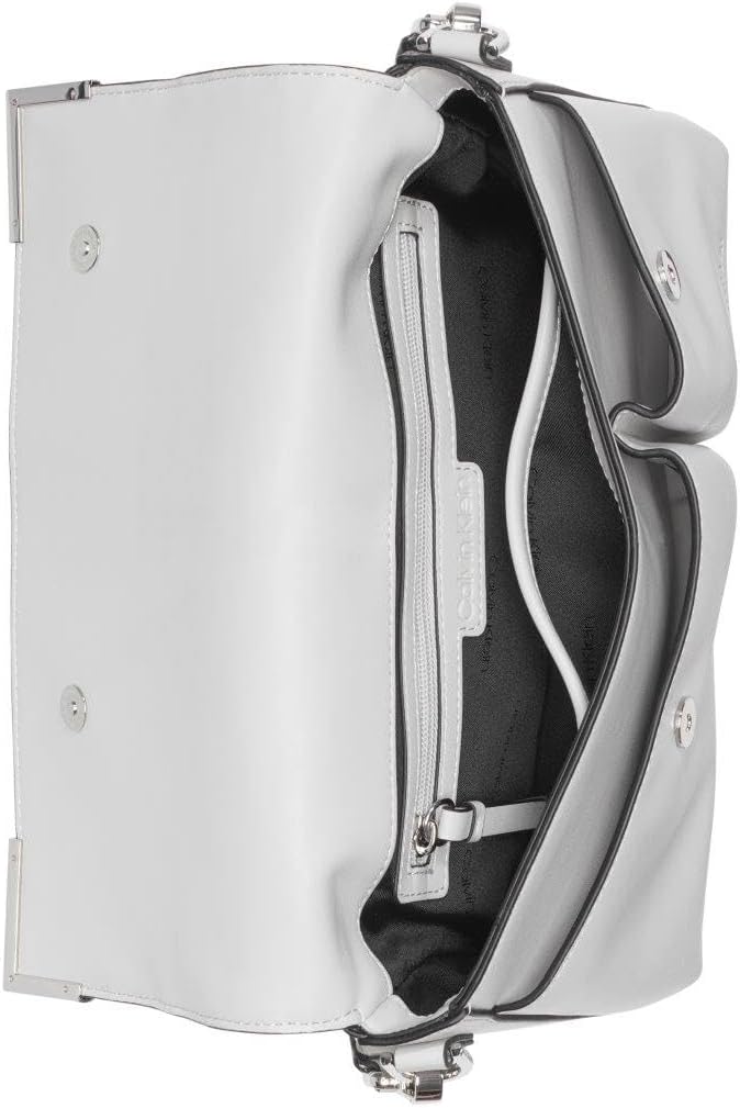 Calvin Klein Women's Mica Organizational Flap Demi Shoulder Bag & Crossbody