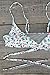 CUPSHE Women's Point Me at The Sky Floral Bikini Set Beach Swimwear Medium Grey