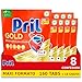 Pril Tab Gold 12 Azioni, Detersivo Lavastoviglie Tabs, Pulisce a Fondo Eliminando anche i Residui Ostinati, Confezione da 160 Tabs + 16 Gratis