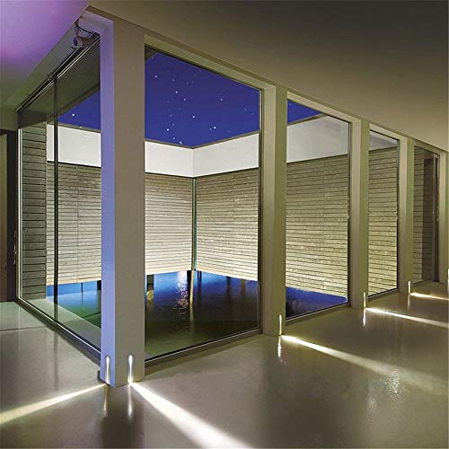 Luz de escalera LED empotrada RAGGZZ de 3W para iluminar pasillos modernos 7