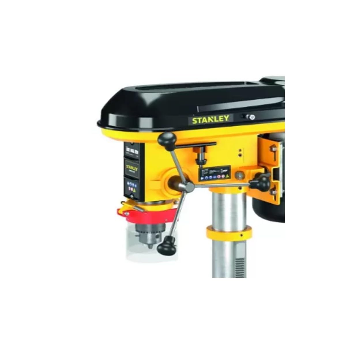 STANLEY - Trapano a colonna da banco 600 W, 9 velocità, mandrino da 3 a 16 mm, SXDP16720E