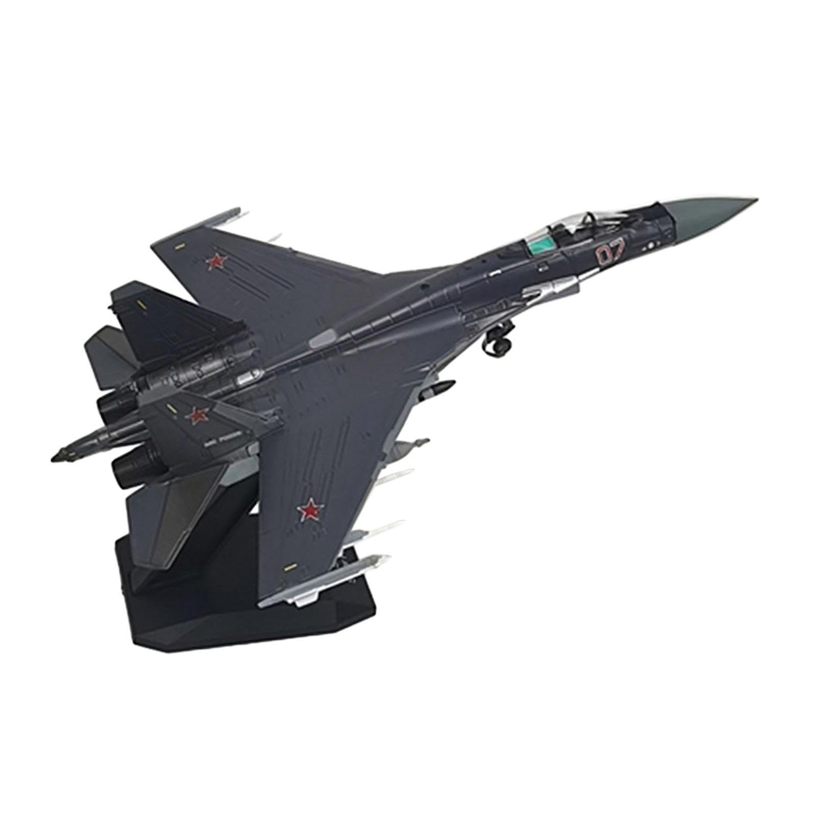 Modellino di aereo da caccia pressofuso in Per scala 1/100, articolo da regalo per studenti che studiano i principi dell'aviazione e la degli aerei.