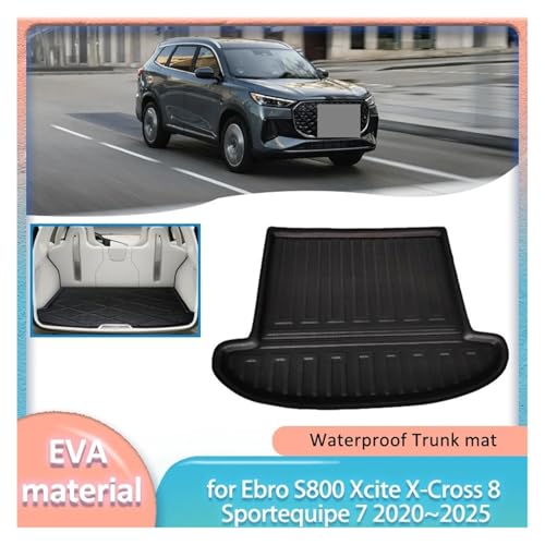 Tapis de coffre sur mesure Ebro S800 protection sol premium - 3